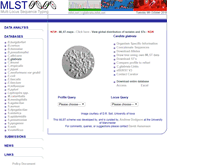 Tablet Screenshot of cglabrata.mlst.net