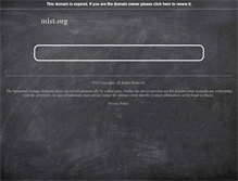 Tablet Screenshot of mlst.org