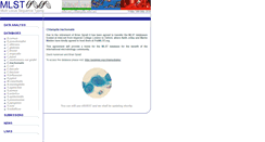 Desktop Screenshot of chlamydia.mlst.net